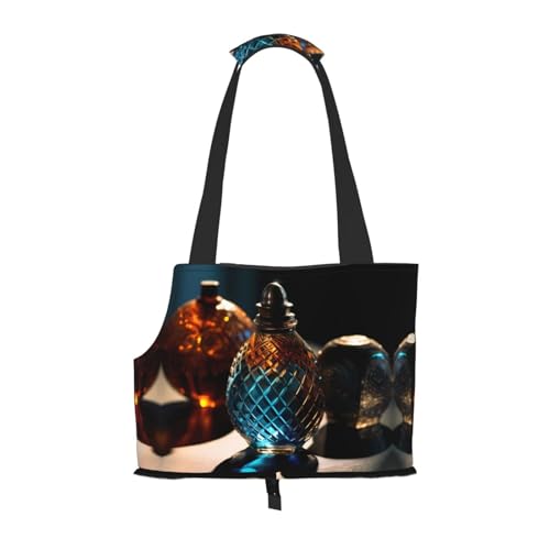 Nylon Muster Haustier Ausgehen Tasche - Leichte Reise Katze Tasche Atmungsaktive Umhängetasche für kleine Hunde Nylon Muster Haustier Ausgehen Tasche - Leichte Reise Katze Tasche Atmungsaktive Umhängetasche für kleine Hunde von WBQLSL