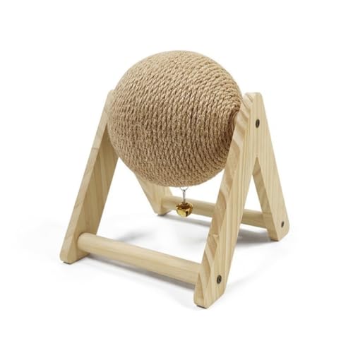 Katzenkratzbaum Katzen-Klettergerüst, Sisal-Katzenball, Krallen-Schleifball, Katzenspielzeug, Entlüftungsdesign, Haarball, Katzenbaum, Katzenturm Kratzbaum Katze (Color : A, Size : A) von WCQSYY