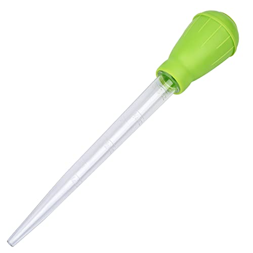 WEAVERBIRD Manueller Wasserwechsler für Aquarien, 30 ml Aquarium-Pipette, Pipette, Aquarium-Reinigungsabfälle, Abfallentferner, Aquarium-Kies-Reinigungs-Strohhalm, Grün von WEAVERBIRD