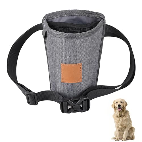 Leckerli-Tasche für Hunde, Leckerli-Tasche, Leckerli-Tasche, Leckerli-Tasche für Welpen, Leckerli-Tasche mit elastischem, auslaufsicherem Futternetz, Kotbeutelspender, Trainingspfeife, verstellbarer von WEEVDRIE