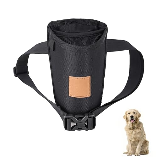 Leckerli-Tasche für Hunde, Leckerli-Tasche, Leckerli-Tasche, Leckerli-Tasche für Welpen, Leckerli-Tasche mit elastischem, auslaufsicherem Futternetz, Kotbeutelspender, Trainingspfeife, verstellbarer von WEEVDRIE