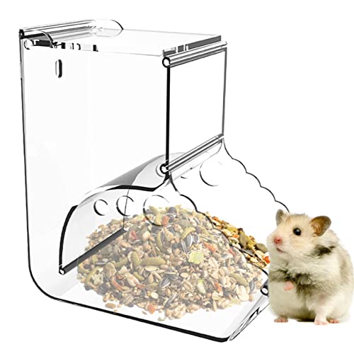 WEITING Futterspender für Hamster, Pellets, Futterspender für Hamster, Zwerghamster, Rennmäuse, Vögel, kleine Mäuse und andere kleine Tiere von WEITING