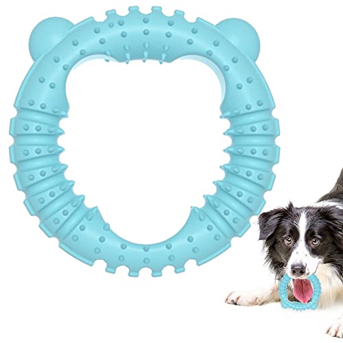 WEITING Spielzeug zum Zahnen des Hundes | Welpenspielzeug in Bärenform - Kauspielzeug für weiche und langlebige Hunde, reinigt die Zähne und schützt die Mundgesundheit von WEITING