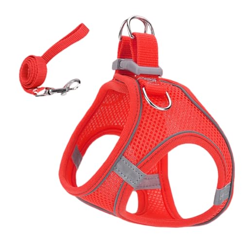 weiting Ausbruchssicheres Katzengeschirr,Einstellbares Katzen Westen Geschirr - Größen S M L Für Wanderungen Training Reisen Outdoor weiting Ausbruchssicheres Katzengeschirr,Einstellbares Katzen Westen Geschirr - Größen S M L Für Wanderungen Training Reisen Outdoor von WEITING