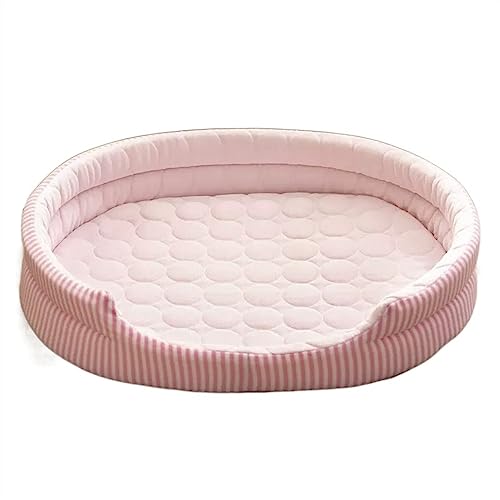 WEIZIWF Kühlmatte für Haustiere Sommer-Katzennestkissen zur Kühlung saisonaler allgemeiner Haustierprodukte Halten Sie Ihr Haustier im Sommer kühl (Color : Roze, Size : S) von WEIZIWF