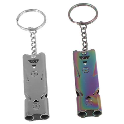 WEKAMOS 2stücke Hundepfeife Für Training Von Hunden Katzen Und Vögeln Tragbare Einstellbare Pfeife Für Outdoor-aktivitäten Und Camping Schlüsselring WEKAMOS 2stücke Hundepfeife Für Training Von Hunden Katzen Und Vögeln Tragbare Einstellbare Pfeife Für Outdoor-aktivitäten Und Camping Schlüsselring von WEKAMOS