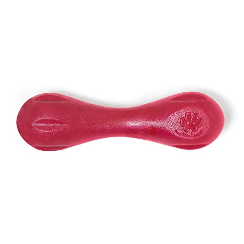 WEST PAW Holiday Hurley Extra Small Bone Toy for Dogs Ruby von WEST PAW