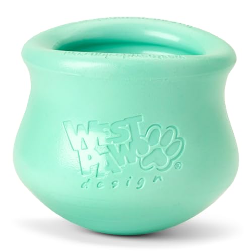 WEST PAW Zogoflex Limited Edition Toppl Treat Dispensing Hundespielzeug Puzzle - Interaktives Kauspielzeug für Hunde - Hundespielzeug für moderate Kauer, Apportieren, Fangen - Hält Kibble, Leckerlis, von WEST PAW