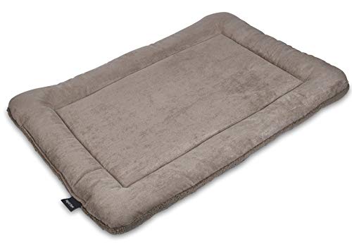 West Paw Big Sky Nap Flache Hundematte mit IntelliLoft Faser und Füllung, langlebige, leichte Matte für Hunde und Katzen, hergestellt in den USA, Haferflocken, XS von WEST PAW