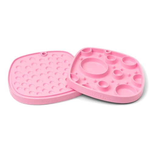 West Paw Seaflex Bubbles Feast Mat - All-in-One, Slow Feeder, Lick Mat - Fördert Futtersuche & Futtererkundung - Engagiert wählerische Esser & langsames Füttern - Vielseitig - Leicht zu reinigen, von WEST PAW