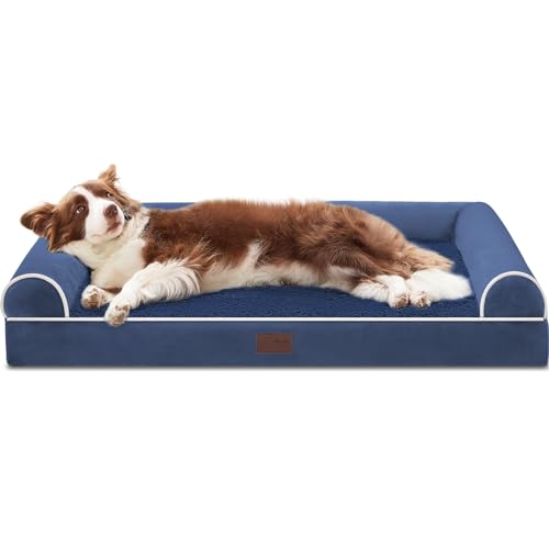 WESTERN HOME Hundebett Hundekorb Grosse Hunde OrthopäDisches Hundebett Hundesofa Wasserdicht 91x68x17cm Hundebetten mit Waschbar Abdeckung Hundekorb Grosse Hunde, Grau WESTERN HOME Hundebett Hundekorb Grosse Hunde OrthopäDisches Hundebett Hundesofa Wasserdicht 91x68x17cm Hundebetten mit Waschbar Abdeckung Hundekorb Grosse Hunde, Grau von WESTERN HOME