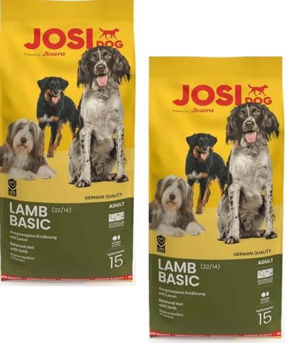 2 x 15 kg Josera Josidog Lamb Sparpaket Trockenfutter für Hunde von WET-ART