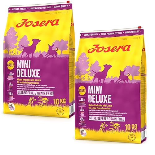 Josera MiniDeluxe 2 x 10kg Sparpaket Trockenfutter für Hunde von WET-ART