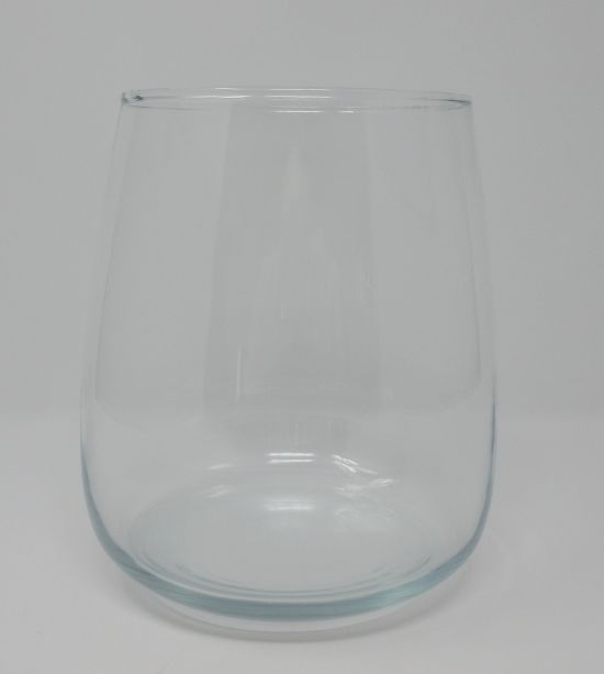 Glas Pflanzgefäß - bauchig - Ø ca. 14 cm von WFW wasserflora