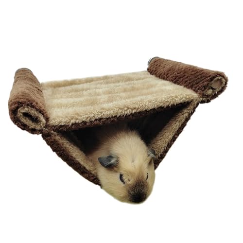 Hamster-Wärmenest, gemütliches Bett for Hamster, Versteck for Kleintiere, weiches Fleece-Futter, langlebiges Design, passt in jeden Käfig, bietet Wärme und Komfort, verbessert das Wohlbefinden und die von WG_FJEWLFV