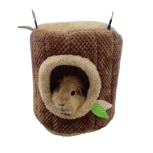 Hamster-Wärmenest, gemütliches Bett for Hamster, Versteck for Kleintiere, weiches Fleece-Futter, langlebiges Design, passt in jeden Käfig, bietet Wärme und Komfort, verbessert das Wohlbefinden und die von WG_FJEWLFV