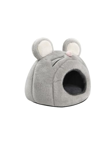 Hamster-Wärmenest, gemütliches Bett for Hamster, Versteck for Kleintiere, weiches Fleece-Futter, langlebiges Design, passt in jeden Käfig, bietet Wärme und Komfort, verbessert das Wohlbefinden und die von WG_FJEWLFV