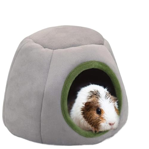 Hamster-Wärmenest, gemütliches Bett for Hamster, Versteck for Kleintiere, weiches Fleece-Futter, langlebiges Design, passt in jeden Käfig, bietet Wärme und Komfort, verbessert das Wohlbefinden und die von WG_FJEWLFV