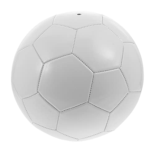 WHAMVOX Weißer Fußball Weißer DIY-fußball Fußball Im Freien Unisex-fußball Fußbälle Der Größe 3 Pädagogisches Spielzeug Für Kleinkinder Mannschaftsfußball Graffiti Männer Und Frauen PVC von WHAMVOX