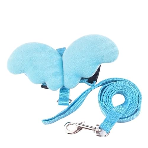 WHB-LOIDBESVE Halsbänder, Leinen und Transportboxen – sorgen Sie for die Sicherheit Ihrer Katze – das perfekte Zubehör for Spaziergänge und for Spielen!(Blue,S 2-3.5kg) von WHB-LOIDBESVE