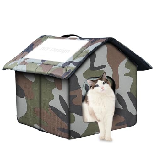 Cat House for Outdoor Cats von WHDPETS