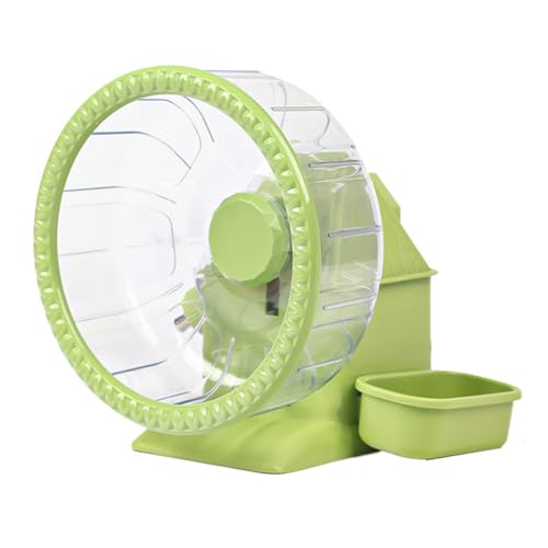 WHFCBJBW Leiser Spinner Hamster Laufrad Spielzeug für Hamster Übungsrad Indoor Hamster Aktivität von WHFCBJBW