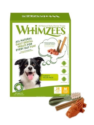 WHIMZEES Variety Box - M - 28 Stück von WHIMZEES