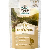 WILDES LAND Adult 12x100g Ente & Pute von WILDES LAND