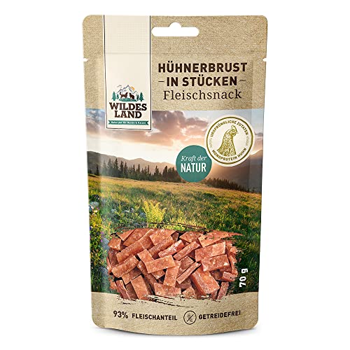 Wildes Land Hunde Awards Huhn Geschmack 70 Gr von WILDES LAND