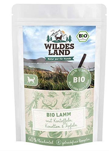 Wildes Land Nassfutter für Hunde, Lammgeschmack, 10 x 125 g Wildes Land Nassfutter für Hunde, Lammgeschmack, 10 x 125 g von WILDES LAND