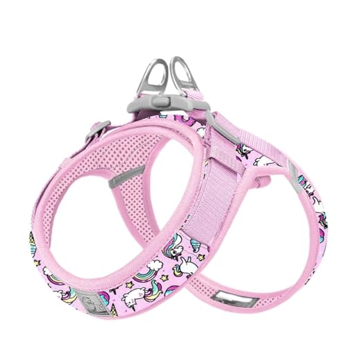 WINHYEPET Truelove Hundegeschirr, weiches Netzgewebe, reflektierend, atmungsaktiv, leicht verstellbar, mit Sicherheitsschnalle für extra kleine und kleine Hunde, Westengeschirr TLH3013 WINHYEPET Truelove Hundegeschirr, weiches Netzgewebe, reflektierend, atmungsaktiv, leicht verstellbar, mit Sicherheitsschnalle für extra kleine und kleine Hunde, Westengeschirr TLH3013 von WINHYEPET