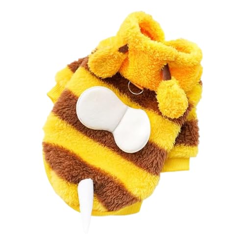 WJnflQN Hundepullover | Bienenkatzenbekleidung, Haustierkleidung, Mantel, Kostüm für Katzen, Chihuahua, Yorkie, Winter, Herbst, kaltes Wetter, Halloween, Weihnachten WJnflQN Hundepullover | Bienenkatzenbekleidung, Haustierkleidung, Mantel, Kostüm für Katzen, Chihuahua, Yorkie, Winter, Herbst, kaltes Wetter, Halloween, Weihnachten von WJnflQN