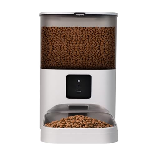 Comedero Automatico Perros Pet Smart Automatische Feeder Sensor WiFi Fernbedienung Timing Und Quantitative Feeder Pet Automatische Futter Feeder Comedero para Gato Automático(6L) von WLFKL