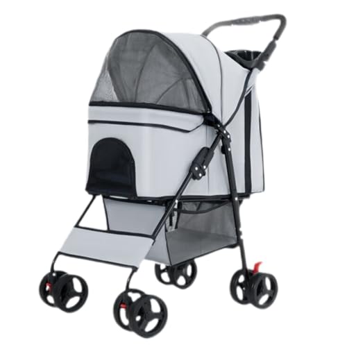 Kinderwagen für Haustiere Multifunktions-Kinderwagen for Haustiere. Mehrzweck-Kinderwagen for Haustiere. Praktischer Und Bequemer Mehrzweck-Kinderwagen for Haustiere Hundekinderwagen(G) von WLFKL