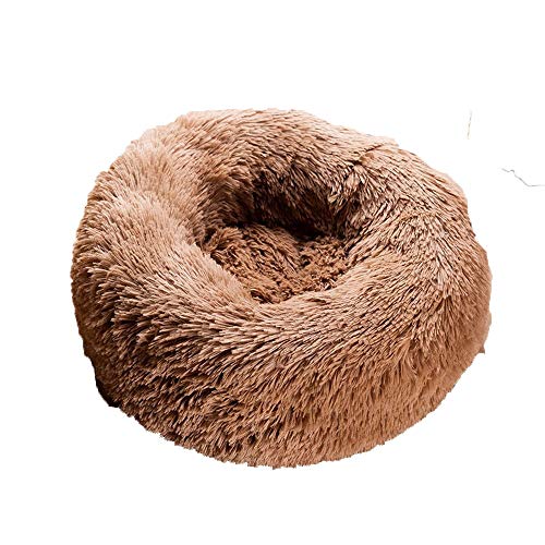 WMPRTT Kätzchenbett aus Baumwolle, Hundehöhlenbett und Sofa, Katzenbett, geeignet für Haustiere (L60cm,Yellow) von WMPRTT