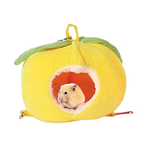 WOBBLO Hamster | Bettwäsche für Haustiere, warm, in Form von Früchten, bequem, für kleine Haustiere, Zubehör für Hamster, Meerschweinchen, Igel, Chinchilla von WOBBLO