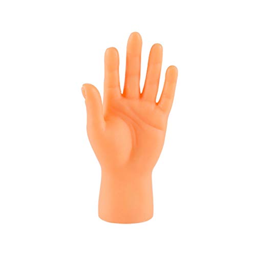 WOEIFGV Tease Kätzchen links rechts handwinzige Hand Fingerbett für handflächenförmige flache Hand lustige Hand Miniatur-Fingerpuppe von WOEIFGV