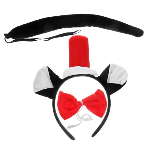 WOFASHPURET 1 Satz Tierstirnband Katzenohr Haustiere Halloweenkostüm Zubehör Für Katzenkostüme Katze-Halloween-kostüm Requisiten Für Katzenkostüme Schwarze Katze Halloween-Katze Stoff WOFASHPURET 1 Satz Tierstirnband Katzenohr Haustiere Halloweenkostüm Zubehör Für Katzenkostüme Katze-Halloween-kostüm Requisiten Für Katzenkostüme Schwarze Katze Halloween-Katze Stoff von WOFASHPURET