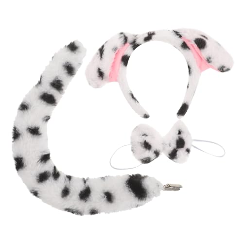 WOFASHPURET 2 Sätze Pudding -Hund -Stirnband -Set für Zubehör Haarband Hundeohren-Stirnband mit Cosplay-Schwanzstütze Cosplay-Hundeohr-Stirnband Schwanzprop Plüsch WOFASHPURET 2 Sätze Pudding -Hund -Stirnband -Set für Zubehör Haarband Hundeohren-Stirnband mit Cosplay-Schwanzstütze Cosplay-Hundeohr-Stirnband Schwanzprop Plüsch von WOFASHPURET