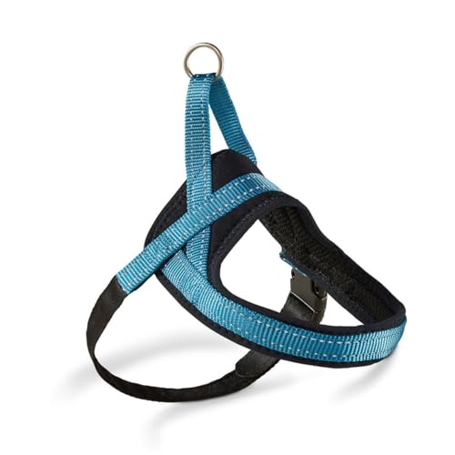 Hundegeschirr Soft & Safe reflektierend, Gr.-1: 28-35cm aqua/schwarz von Wolters Cat & Dog