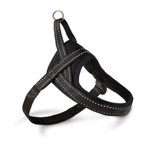 Hundegeschirr Soft & Safe reflektierend, Gr.-1: 28-35cm schwarz/schwarz von WOLTERS