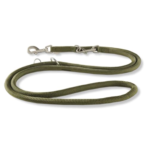 WOLTERS Führleine K2 versch. Größen und Farben, Größe:200 cm x 13 mm, Farbe:Olive von WOLTERS