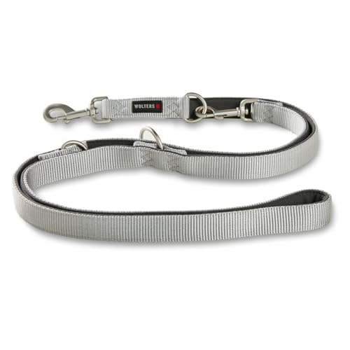 Wolters Führleine Professional Comfort, Farbe:Silber grau, Größe:M 200 cm x 15 mm von Wolters Cat & Dog