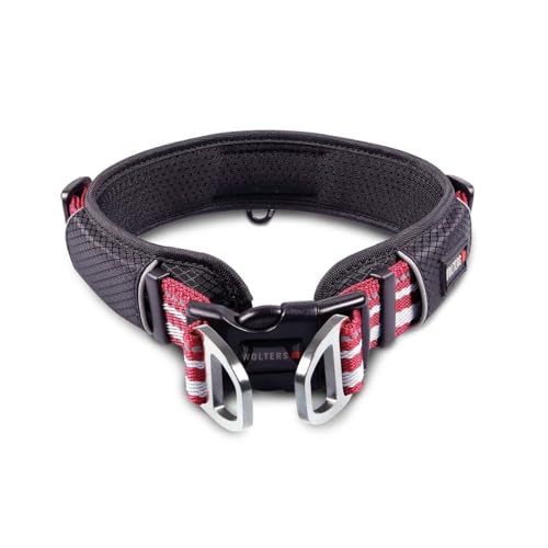 Wolters Halsband Active Pro, Größe:35-40 cm, Farbe:rot/schwarz von WOLTERS