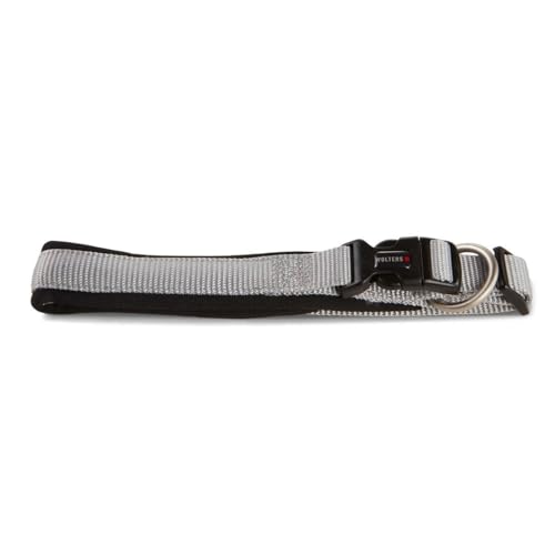 WOLTERS Halsband Professional Comfort, Farbe:Silber/schwarz, Größe:25-30 cm x 25 mm von WOLTERS