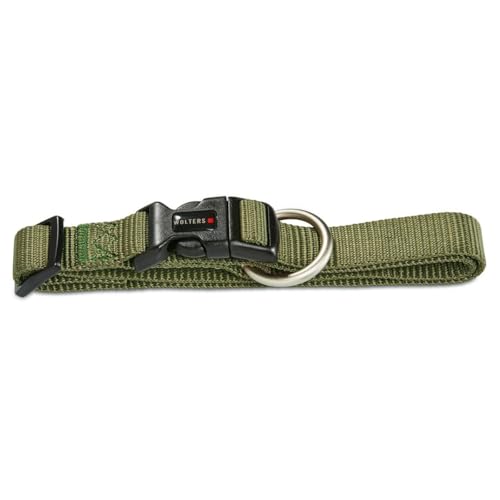 Wolters Halsband Professional extra-breit, Farbe:Olive, Größe:S 18-30 cm x 15 mm von WOLTERS