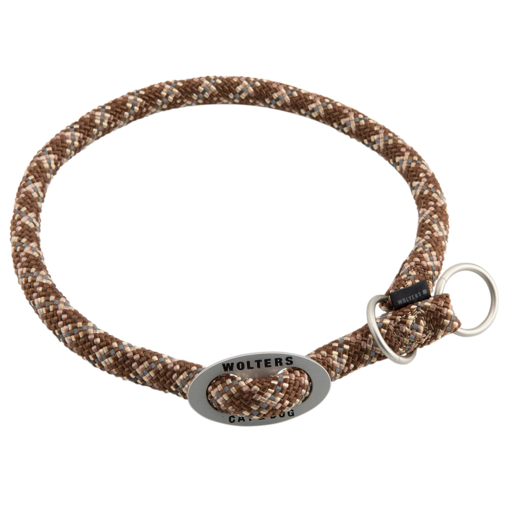 WOLTERS Hunde-Halsband Everest tabac/sand, Gr. 50 cm x 13 mm, Breite: ca. 13 mm, Halsumfang: ca. 50 cm von WOLTERS