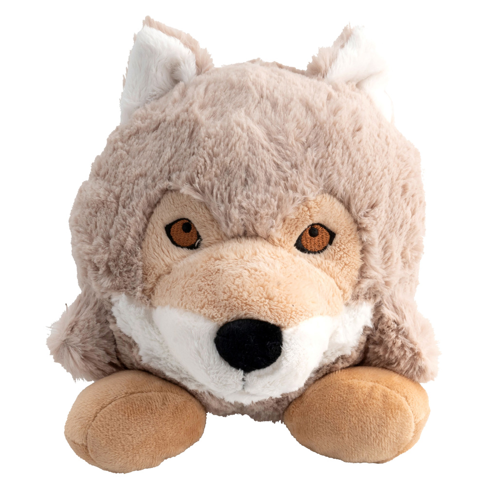 WOLTERS Hunde-Plüschspielzeug Woody Wolf braun-beige, Gr. 9 cm, Durchmesser: ca. 9 cm WOLTERS Hunde-Plüschspielzeug Woody Wolf braun-beige, Gr. 9 cm, Durchmesser: ca. 9 cm von WOLTERS