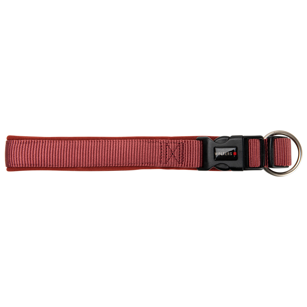 WOLTERS Hundehalsband Professional Comfort rostrot, Breite: ca. 2,5 cm, Halsumfang: ca. 30 - 35 cm von WOLTERS