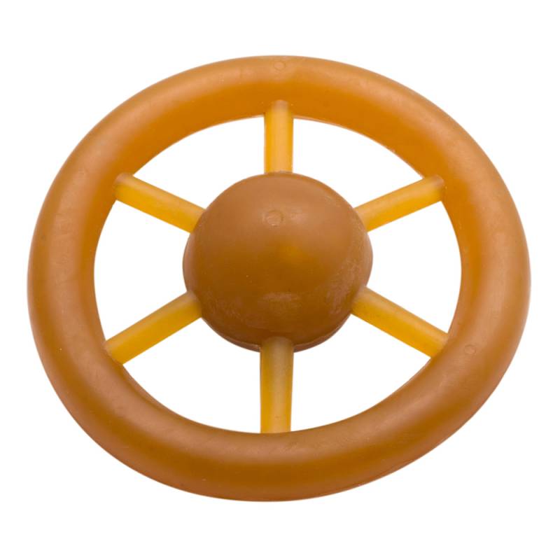 WOLTERS Hundespielzeug Pure Nature Spielrad braun, Gr. L, Durchmesser:  ca. 14,5 cm von WOLTERS